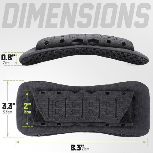 WYNEX Shoulder Strap Pad for Vest Carrier, 2 Pack Tactical Plate Shoulder Pads Strap Cushion Vest Accessories Shoulders Pads Soft Mesh Pads with Tactical Gear for Men