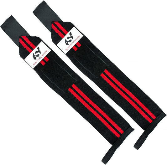 Weightlifting Wrist Support - Deadlift Straps for Weight Lifting, Bodybuilding, Powerlifting, and Strength Training, Crossfit