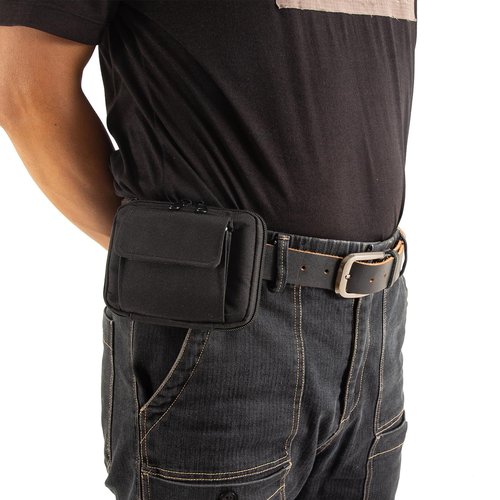 Duty Belt Gloves Pouch Latex Disposable Glove Holder Carrier Double Gloves Pockets Police Law Enforcement Officer Security Firefighter EMS EMT Paramedic First Responders Heavy Duty Bag
