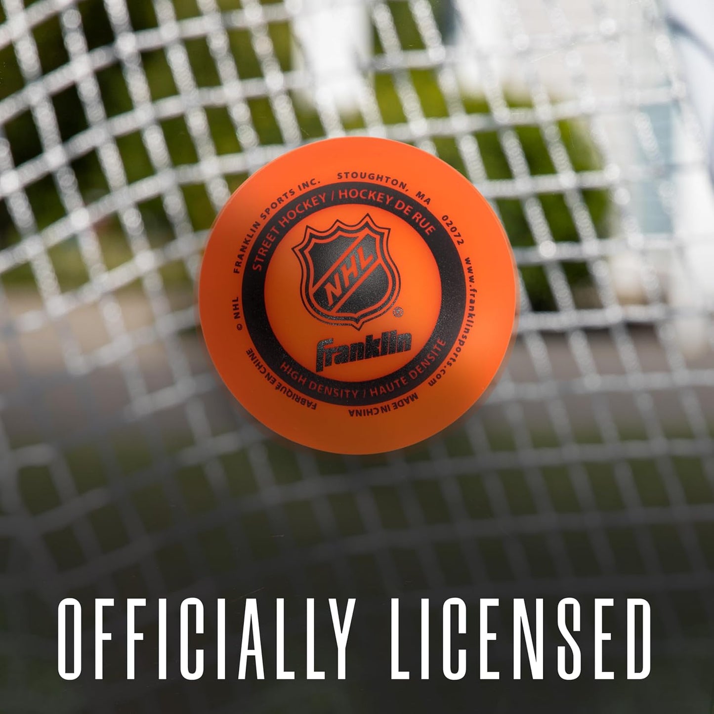 Official Size Franklin Sports NHL Street Hockey Balls | No Bounce | Assorted Colors