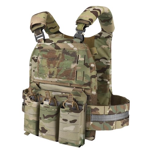 PETAC GEAR Tactical Tegris Cummerbund V5 Vest Basic Set For Man With Large Zipper (MC)