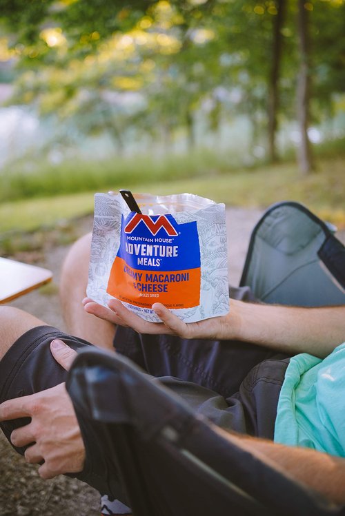 Mountain House Beef Stew & Creamy Macaroni & Cheese | Freeze Dried Backpacking & Camping Food | 2 Servings Each