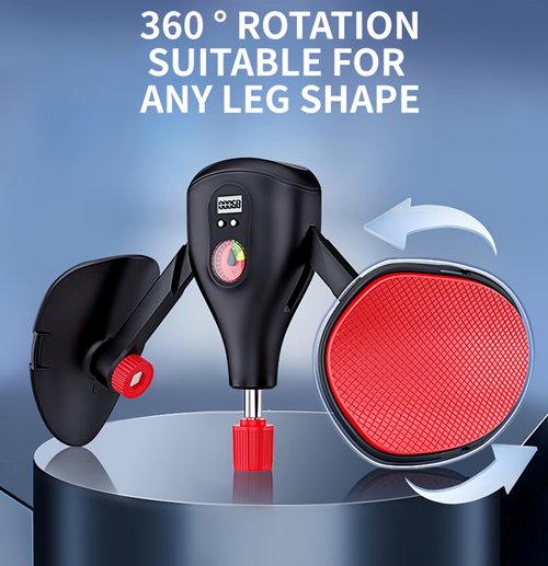 Husyop Thigh Trainer 0-77 lbs Adjustable Resistance, Pelvic Floor Exercise Devices with Fixed Leg Straps and Replaceable Handle, Kegel Exerciser Pelvic Floor Muscle Inner Thigh Exerciser for Women Men