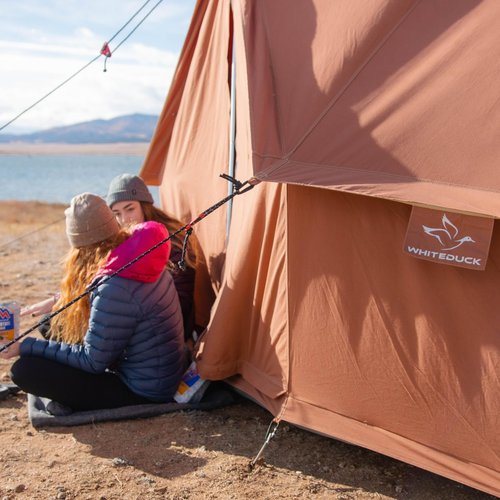 Regatta Bell Tent (Desert Red, 20' (6M), Fire Water Repellent)