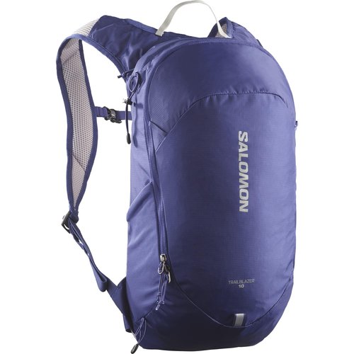 Salomon Unisex Trailblazer 10, Hiking & Trekking Backpack, 10-Liter - Mazarine Blue/GHOST GRAY 16-4703 TCX - NS