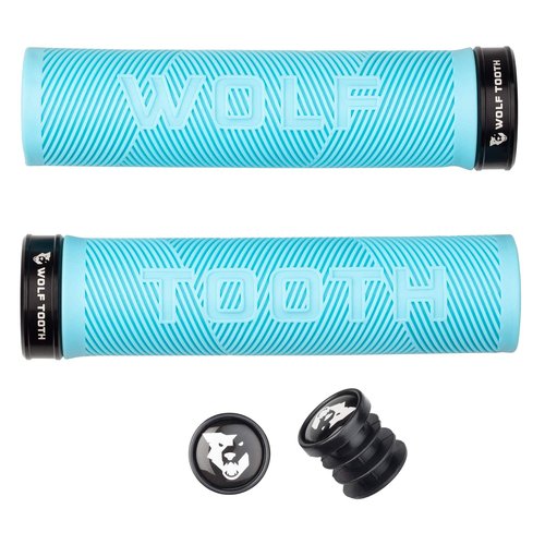 Wolf Tooth Echo Lock-On Grip – Pink Grip with Black Collar