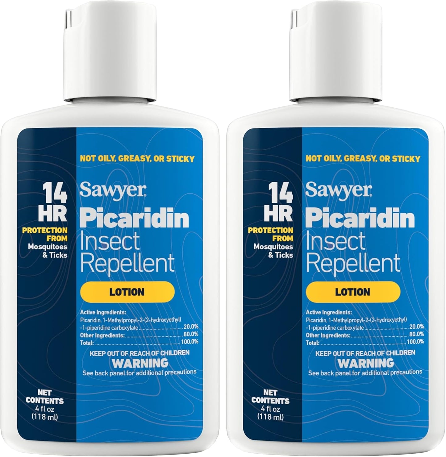 Sawyer Products SP564 Premium Insect Repellent with 20% Picaridin, Lotion, 4-Ounce