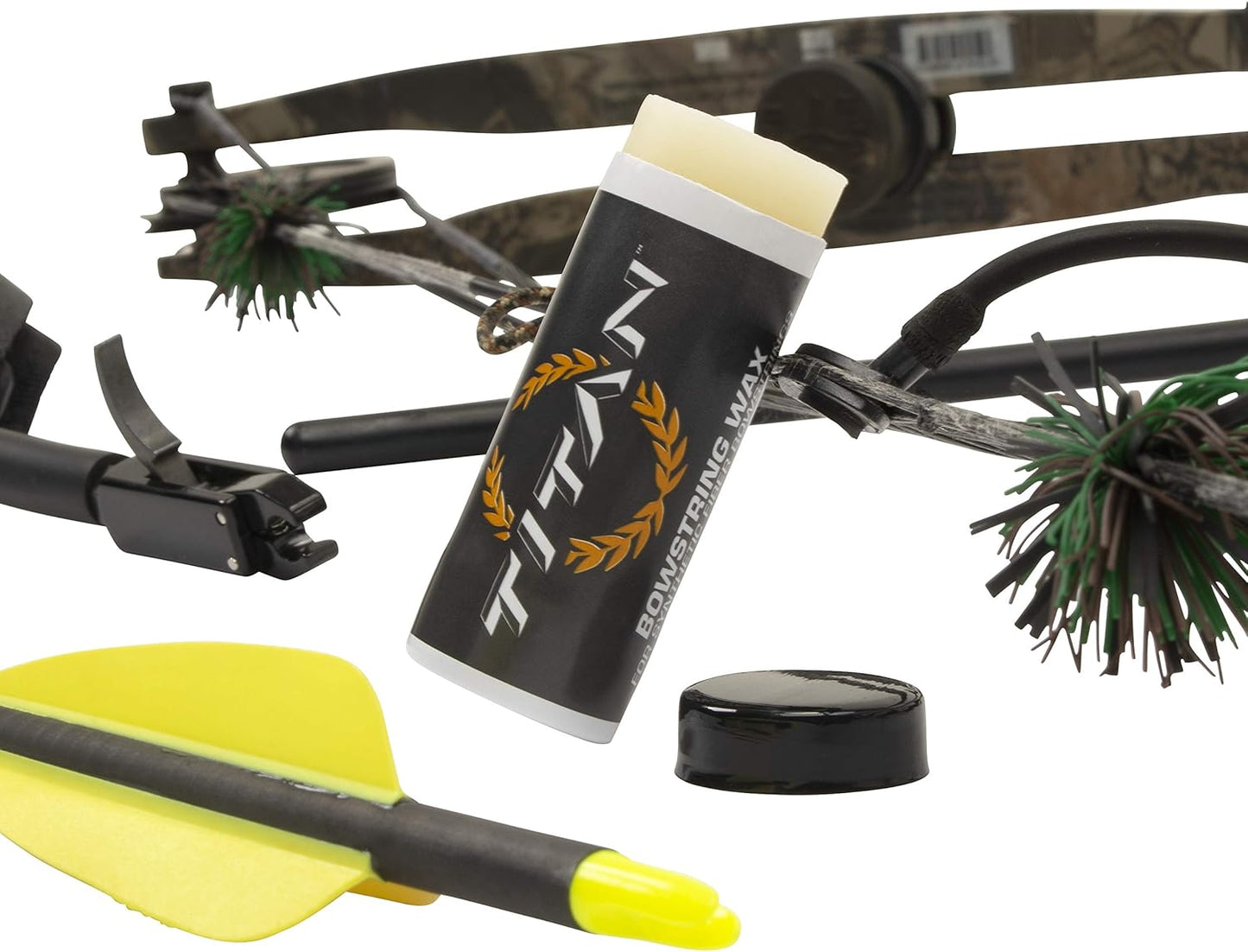 Allen Company - Crossbow Bow String Wax for Synthetic Bowstrings/Rail Lube Combo