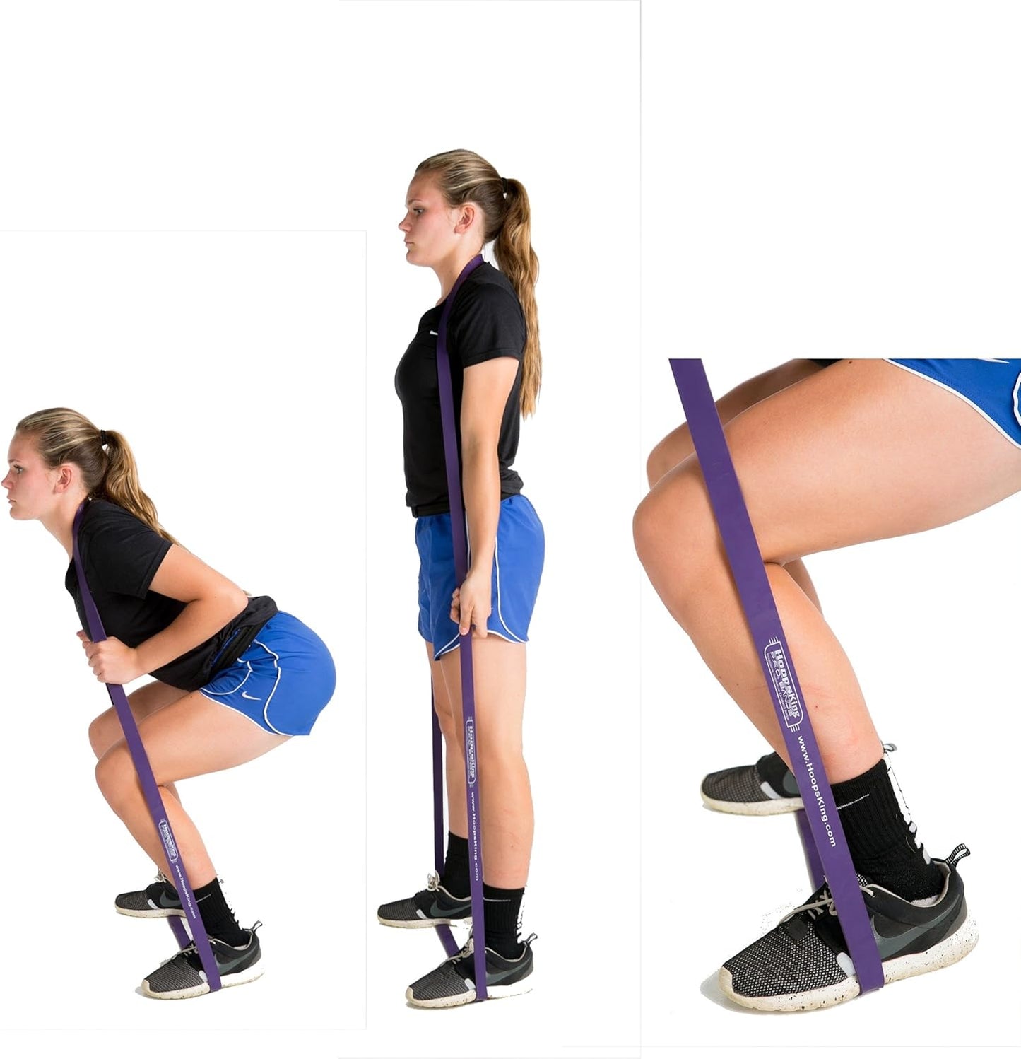 P.R.O. Bands for Basketball Resistance Bands Training (SINGLE Band - 4 Levels to Choose From | Perfect For Improving Dribble Explosiveness, Vertical Jump, Lateral Quickness, Stretching, Strength Train