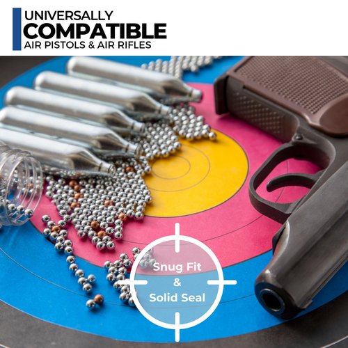 ICO 20pcs 12 Gram Co2 Cartridges Non-Threaded, CO2 cartridges BB Gun, CO2 BB Pistol, CO2 Airsoft Pistol, and CO2 Paintball Markers