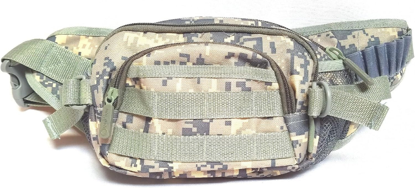 FC102 Tactical Military Digital Camouflage Fanny Pack