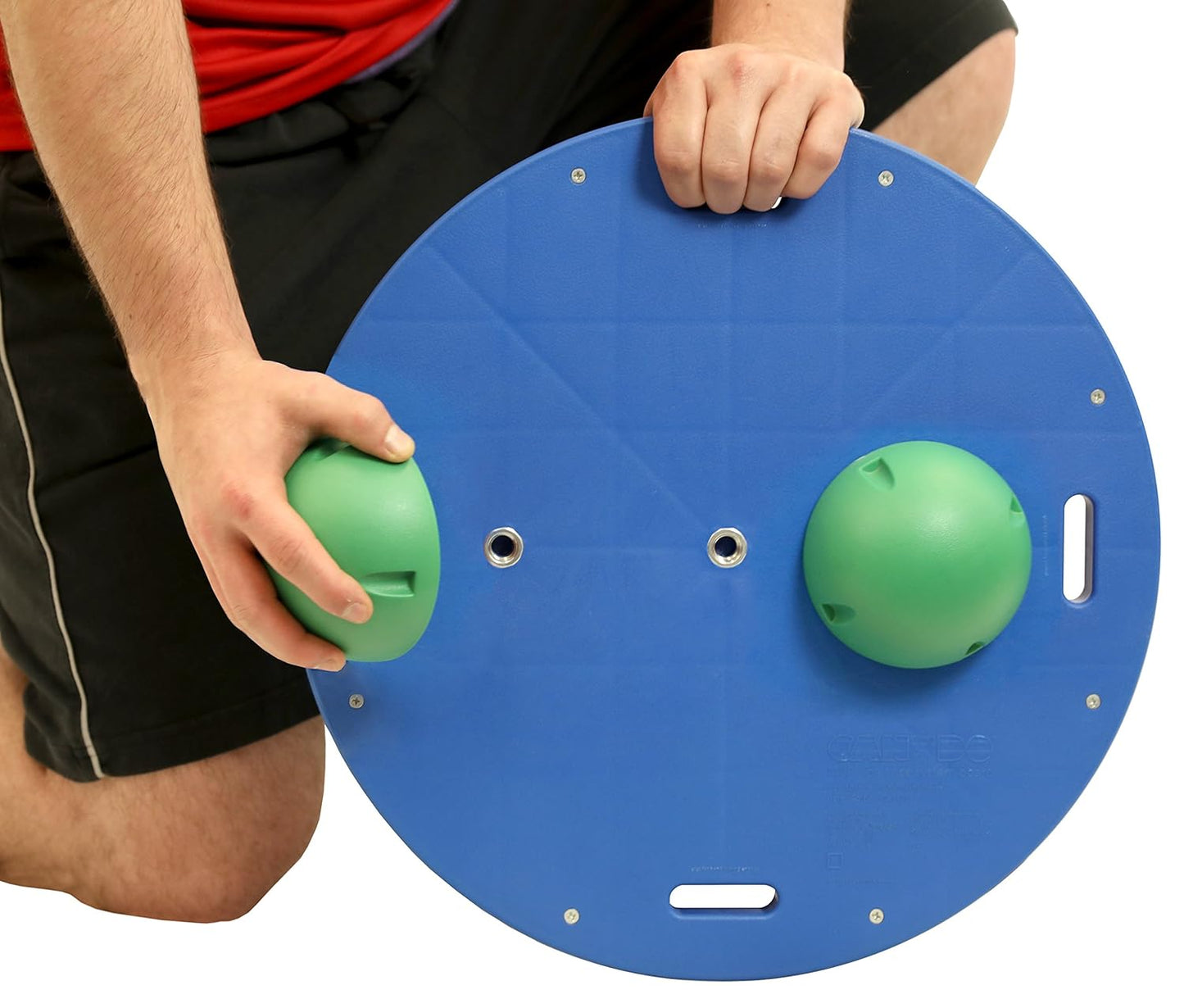 CanDo Balance Board 14x18 Inch, 2.5 Inch Height, Blue