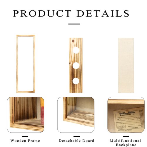 Freezing point 9" Baseball 12" Softball Display Case for Balls Homerun Shadow Box Frame Wall Mount Small Stand Holder Cubes Memorabilia Clear Sport Collectibles Single Gifts for Boys 3