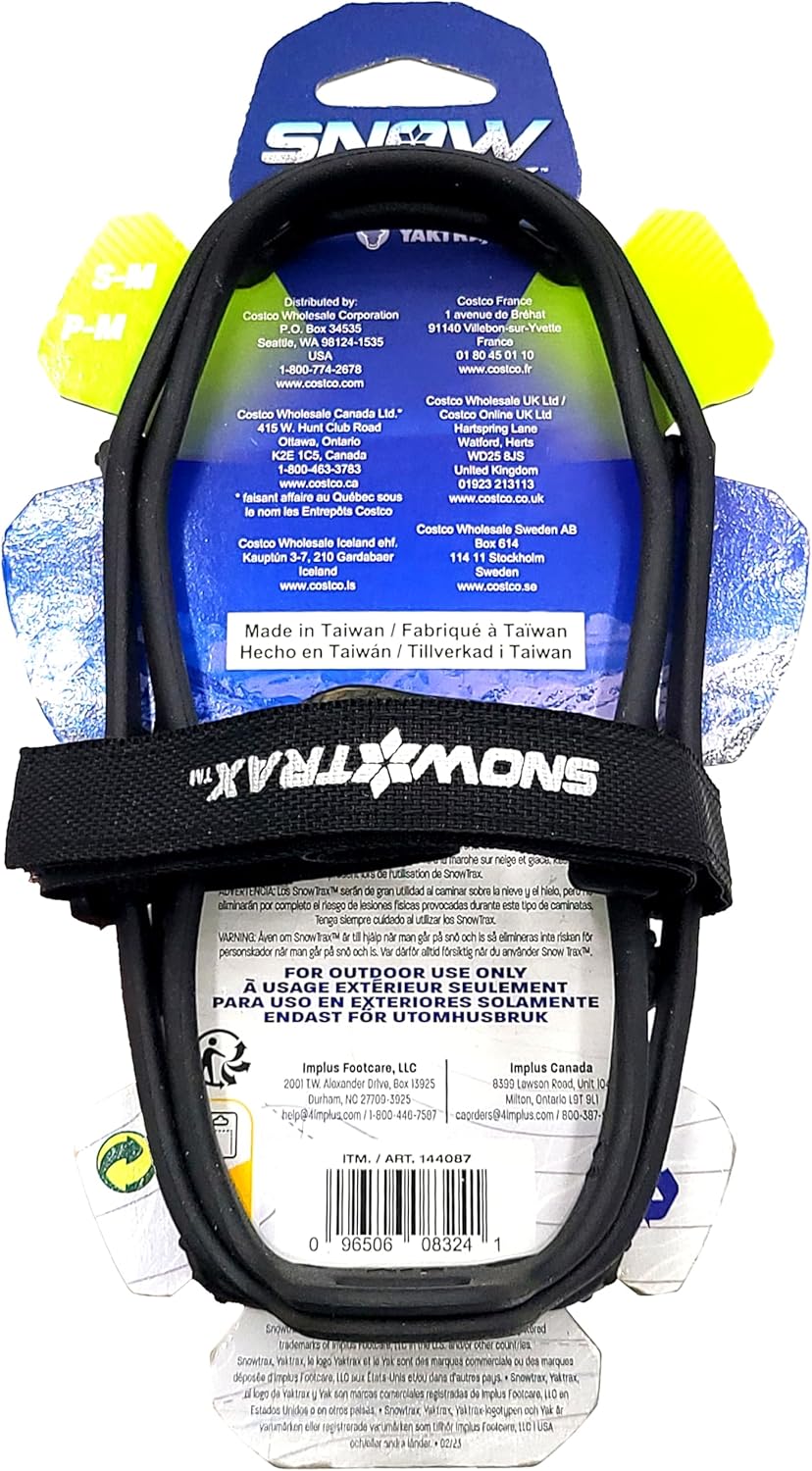 Yaktrax Snow Trax S-m