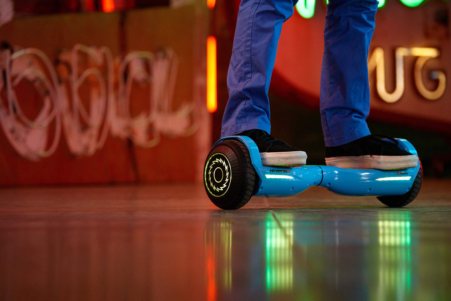 Razor Hovertrax Prizma Hoverboard with LED Lights, UL2272 Certified Self-Balancing Hoverboard Scooter, Prismatic Color, for Kids Age 8+
