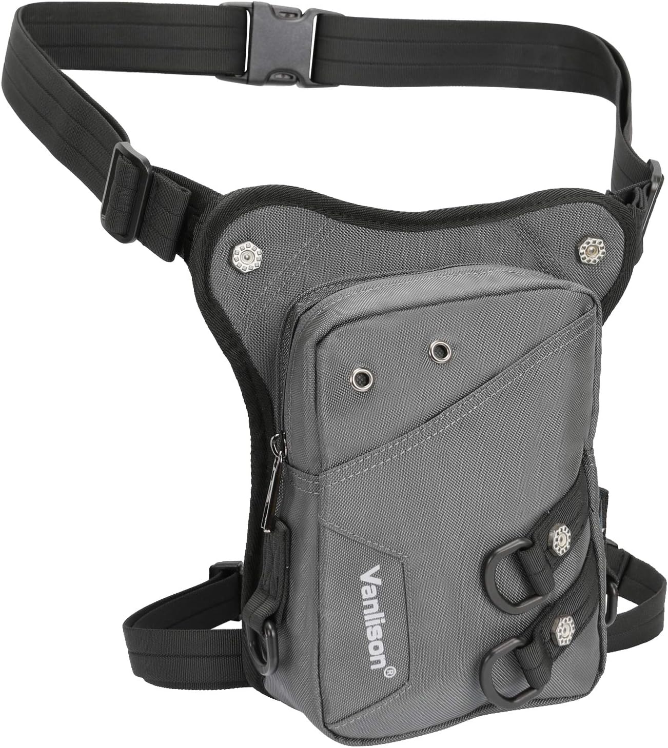 Waterproof Airsoft Tactical Drop Leg Pouch Bag Panel Motorcycle Bag