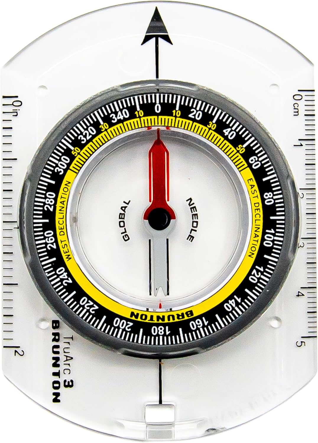 TruArc 3 Base Plate Compass by Brunton - Precision Navigation Tool