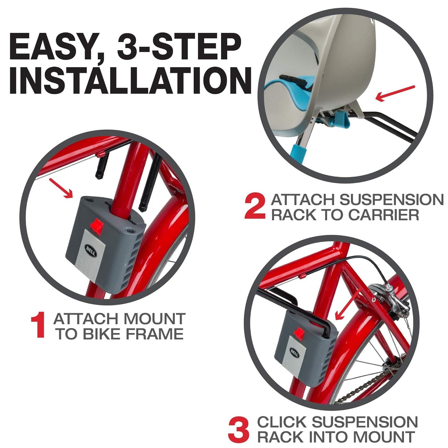 Bell Cocoon 300 Child Bicycle Carrier