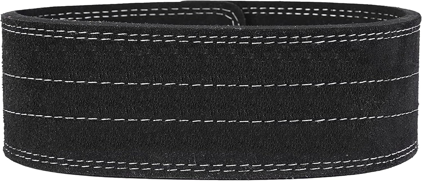 ARD CHAMPS™ 10MM Weight Power Lifting Leather Lever Pro Belt Gym Training Red,White & Blue