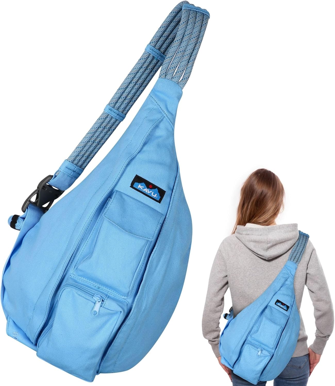 KAVU Rope Bag - Sling Pack for Hiking, Camping, and Commuting