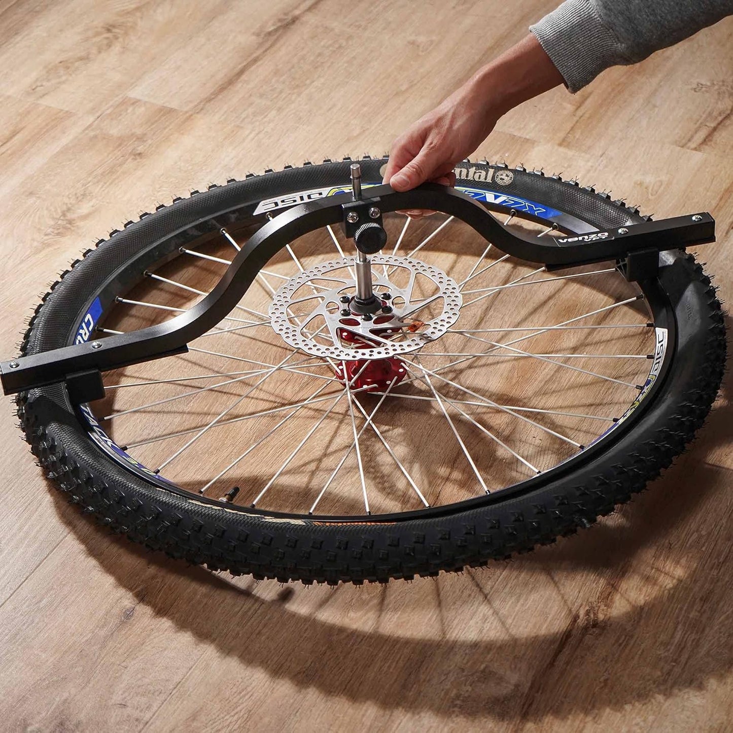 Venzo Bike Bicycle Professional Wheel Alignment Gauge Dish Dishing Tool