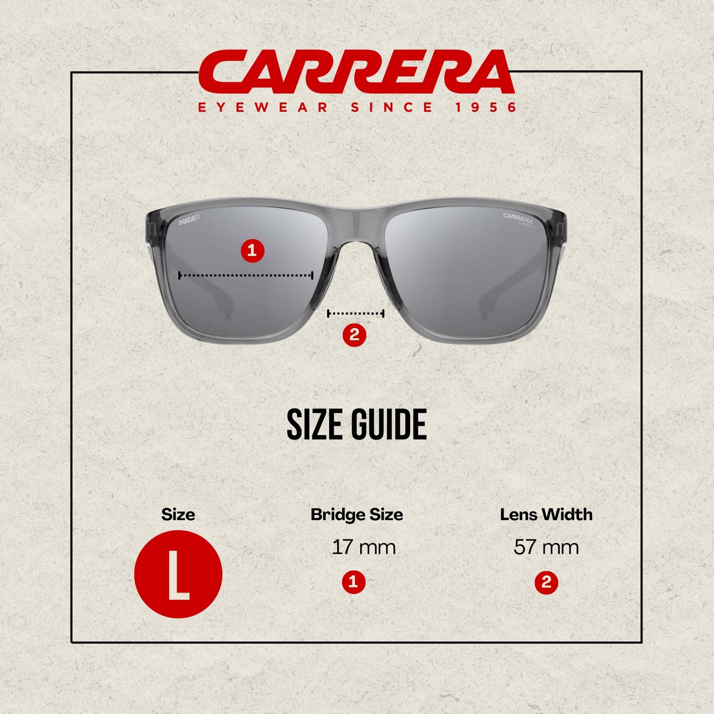 Carrera-Ducati CA003/S R6S 57MM Grey Black / T4 Silver Mirror Square Sunglasses for Men + BUNDLE With Designer iWear Complimentary Eyewear Kit