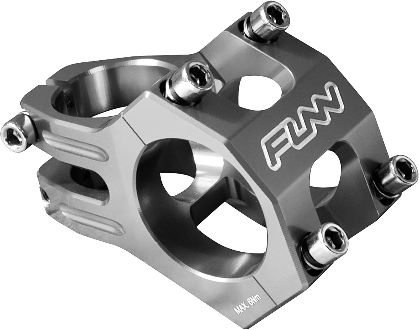 Funn Funnduro MTB Stem with 31.8mm Bar Clamp - The Ultimate Ultralight and Tough Alloy Bicycle Stem for Mountain Bike and BMX Bike