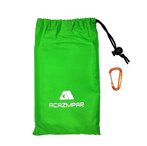 Waterproof Camping Tent Tarp, Ultralight Tent Footprint, Ground Tent Floor Saver for Camping Hiking (Green-79 x55)