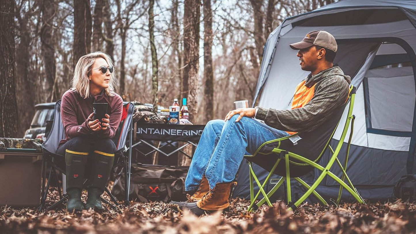 ALPS Mountaineering Camber Chair, One Size - Salsa/Charcoal