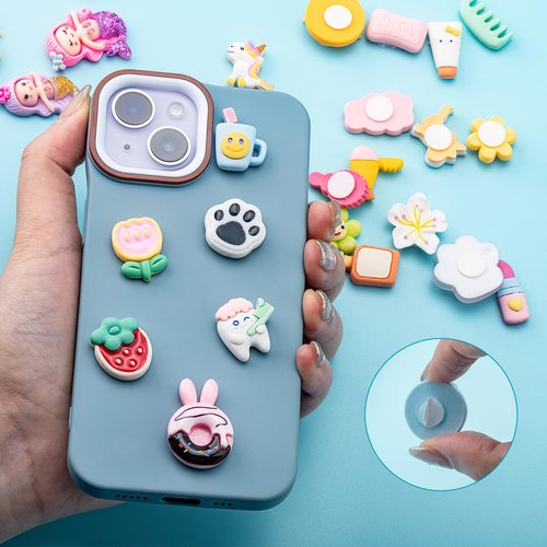 Soledea 3D Stickers for Kids Stanley Cup, 20PCS Cute Flower Dessert Heart Three-Dimensional Stickers for Simple Modern, YETI,BrüMate,Reduce,Meoky, BJPKPK Tumblers