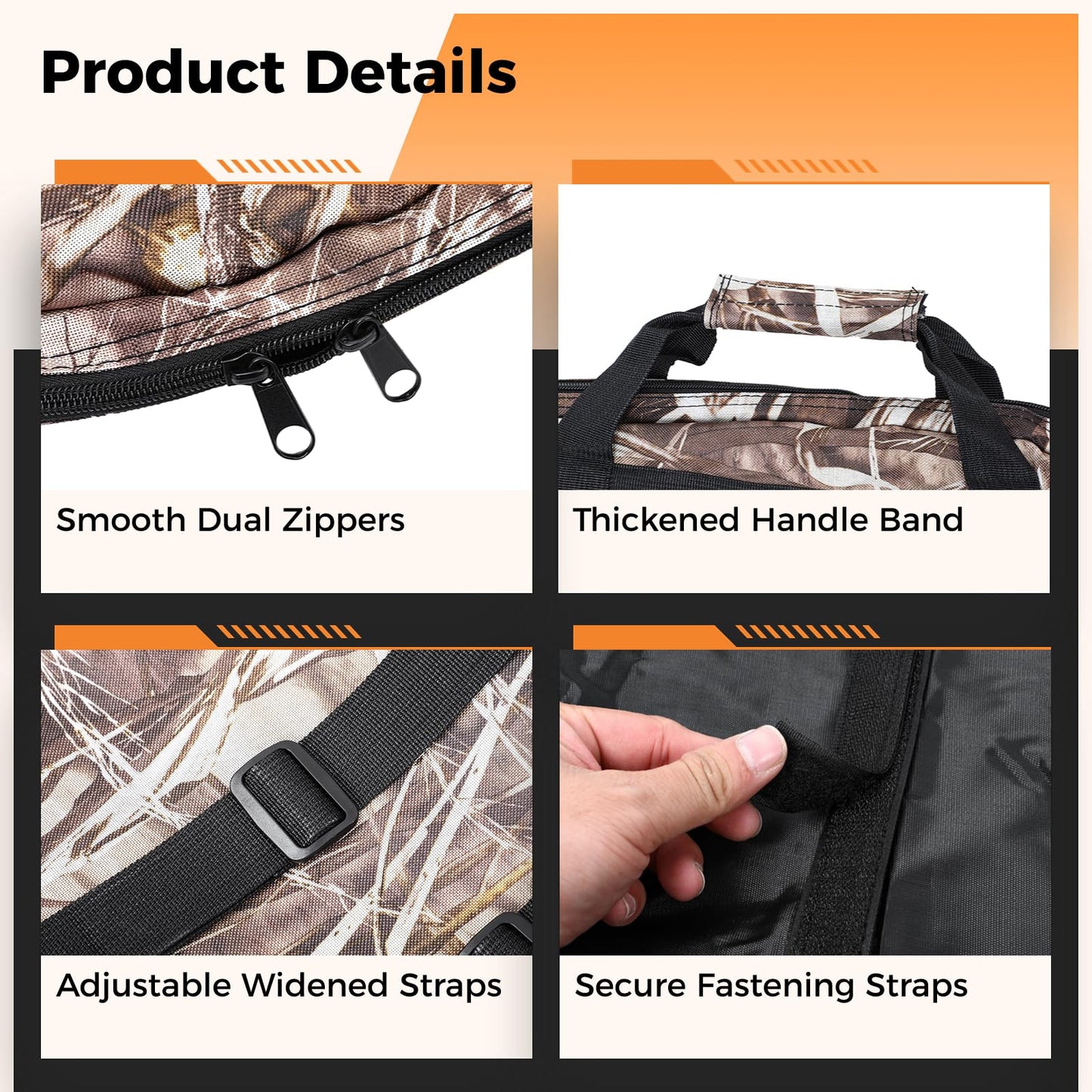Compound Bow Case & Arrow Quiver, Multi-Pocket Bow Carry Bag for Archery Accessories, Protective Bow Carrying Case with Cushion Layer, Portable with Adjustable Shoulder Strap Back Straps Handles