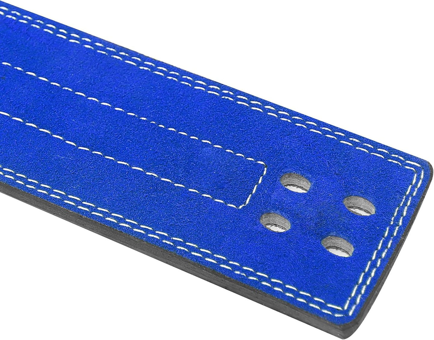 ARD CHAMPS™ 10MM Weight Power Lifting Leather Lever Pro Belt Gym Training Red,White & Blue