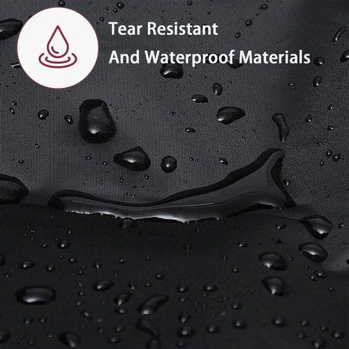 Bike Cover for 1 or 2 Bikes, Outdoor Storage Waterproof Bicycle Cover, 210D Heavy Duty Ripstop Material, Bike Covers Rain Sun UV Dust Wind Proof with Lock Hole for Mountain Road Electric Bike (XL)