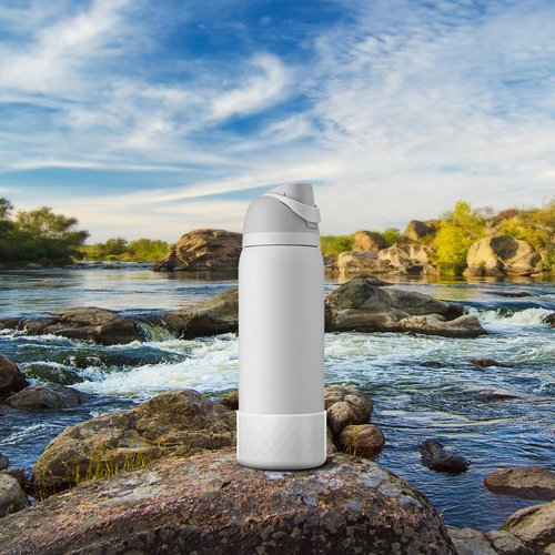 Silicone Boot for Owala Water Bottle 32 oz, Anti-Slip Protective Sleeve for FreeSip/Twist/Flip Stainless Steel Water Bottles Accessories