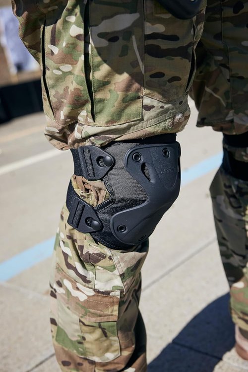 HATCH XTAK Tactical Military Elbow Pads, Black, One Size Fits Most