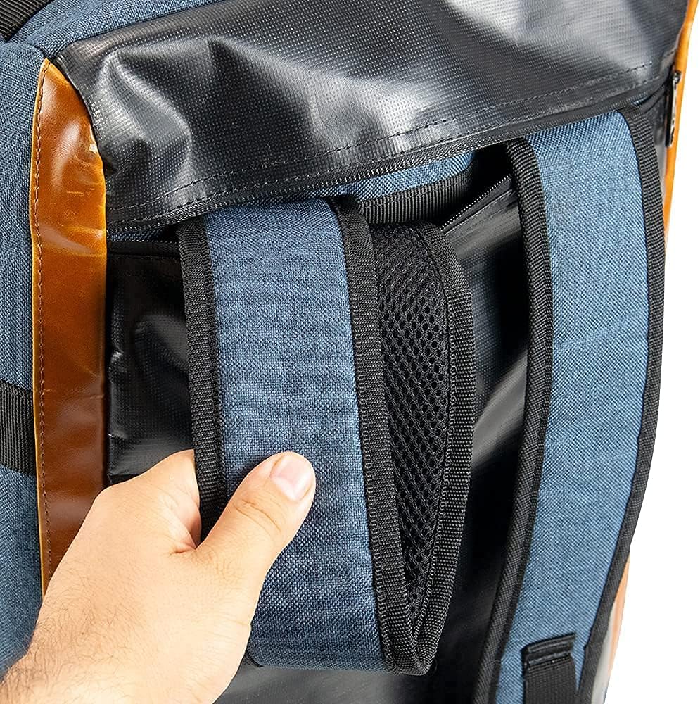 Skunk Hybrid Backpack/Duffle Gray - Smell Proof - Water Resistant US Patent Number D819327