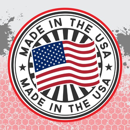 Official USPSA/IPSC Practice Paper Shooting Targets, Competition Torso Target, Paper Silhouette Shooting Target, Shooting Range, Rifles, Handguns, & Shotguns (100, USPSA Reverse Red Center)