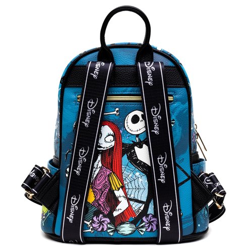 Wondapop Nightmare Before Christmas 11" Vegan Leather Fashion Mini Backpack