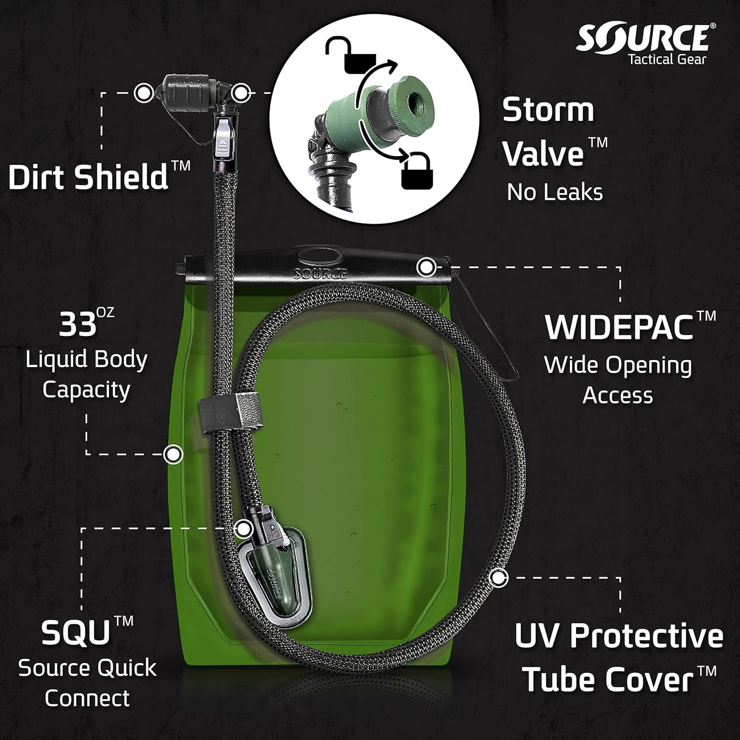 Source Big & Tall Without Pouch, Black, One Size