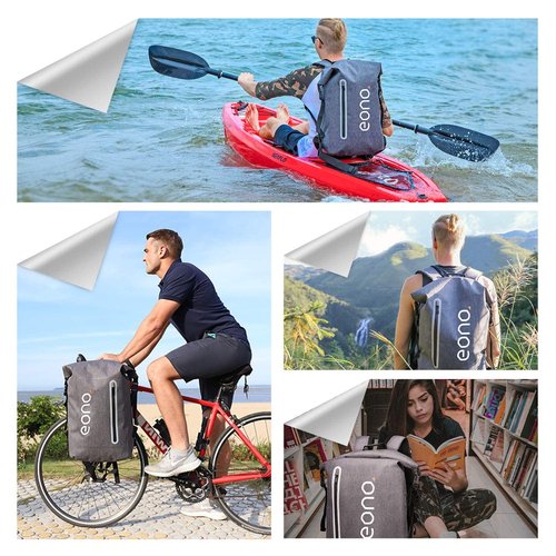 Vogano Waterproof Backpack Dry Bag 35L Daypack Outdoor Sport Trekking,Camping Backpack for cycling, Bike, skiing, Hiking