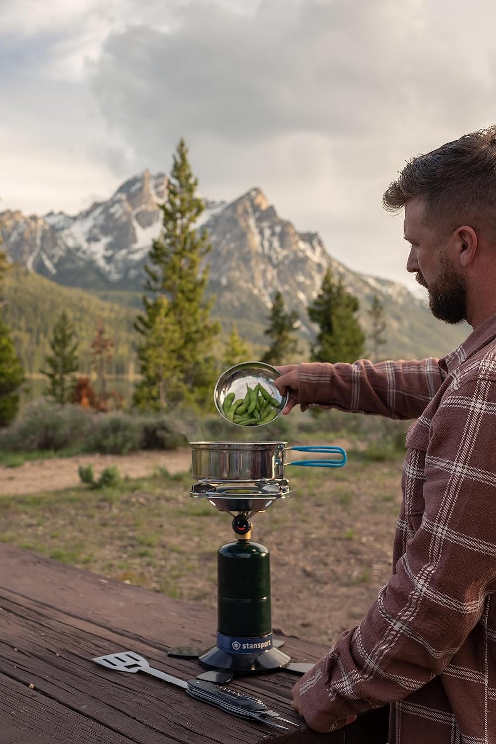 Stansport Single Burner Outdoor Portable Camping Stove