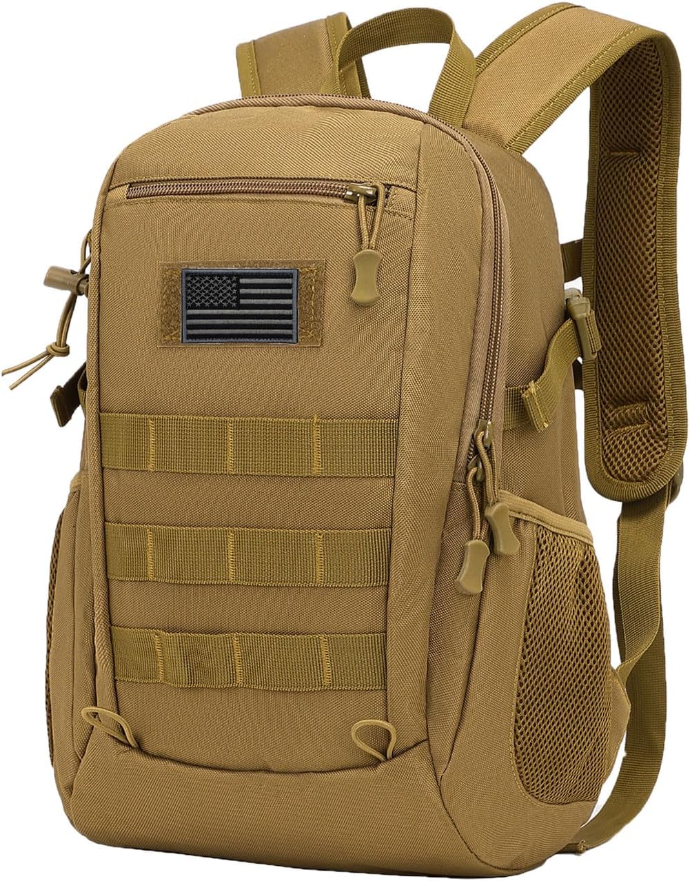 ArcEnCiel 10L/20L Mini X-Small Tactical Backpack MOLLE Daypack Gear Pack Camping Bag with Patch