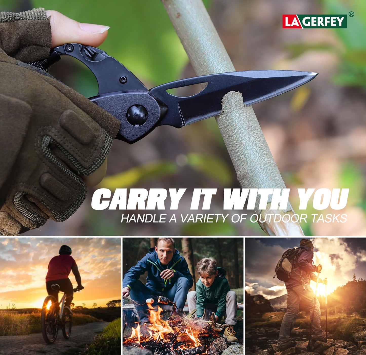 Fathers Day Dad Gifts - Gifts for Dad, Fathers Day Ideal Gift from Daughter, Wife, Son - Dads Birthday Gift for Husband, StepDad, Men - Christmas Dad's Present, Multitool