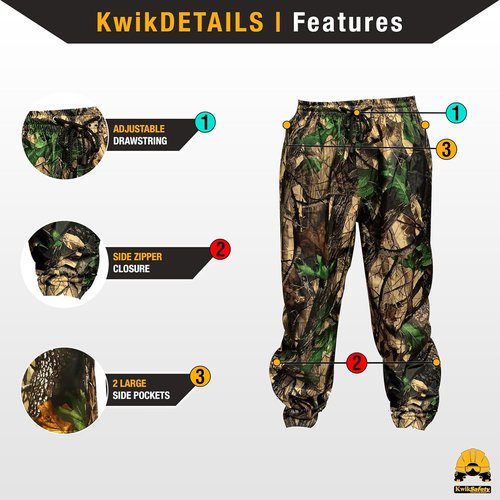 KwikSafety | Charlotte, NC| HUNTSMAN Camo RAIN SUIT & Camo SOFTSHELL JACKET | Long Sleeve Water Resistant Outdoor Wear