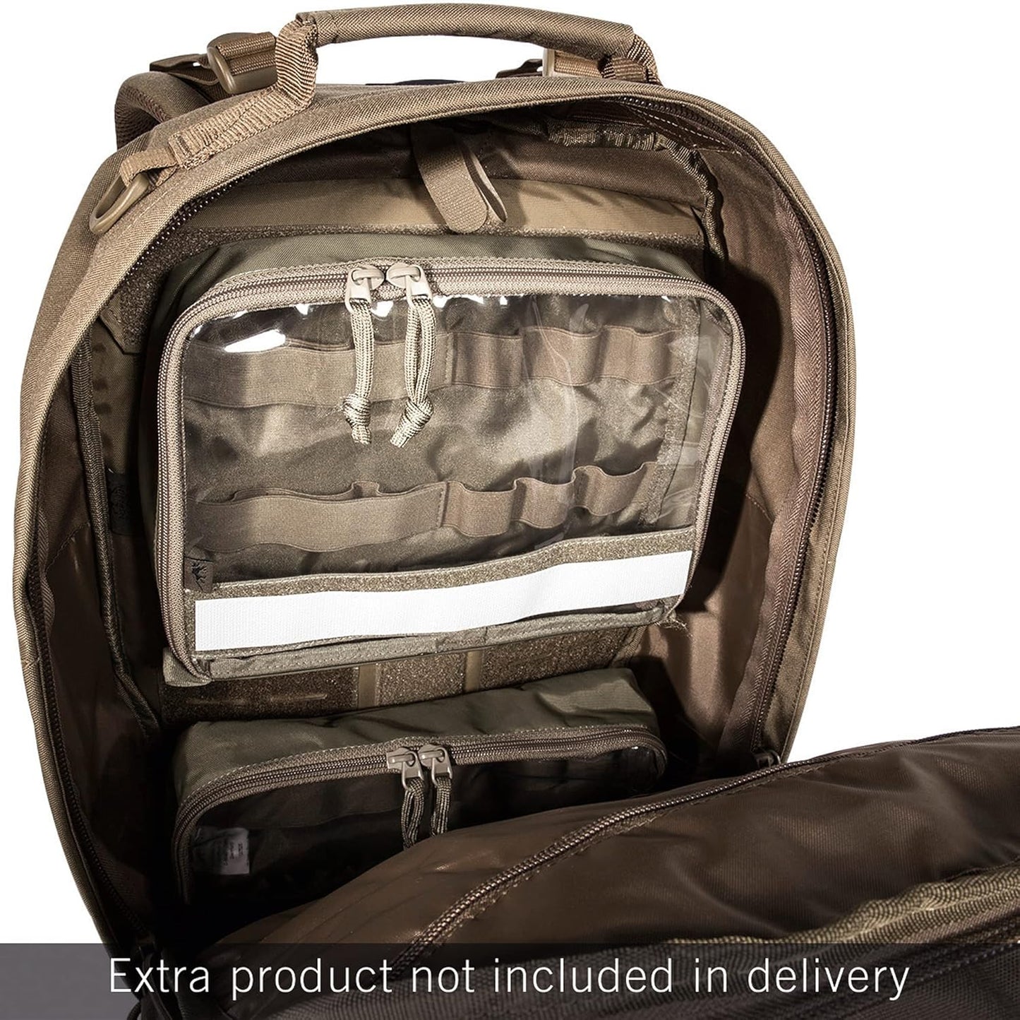Tasmanian Tiger Mission Pack Mk II, 37L Combat Backpack with Laser Cut MOLLE System, YKK RC Zippers, Olive