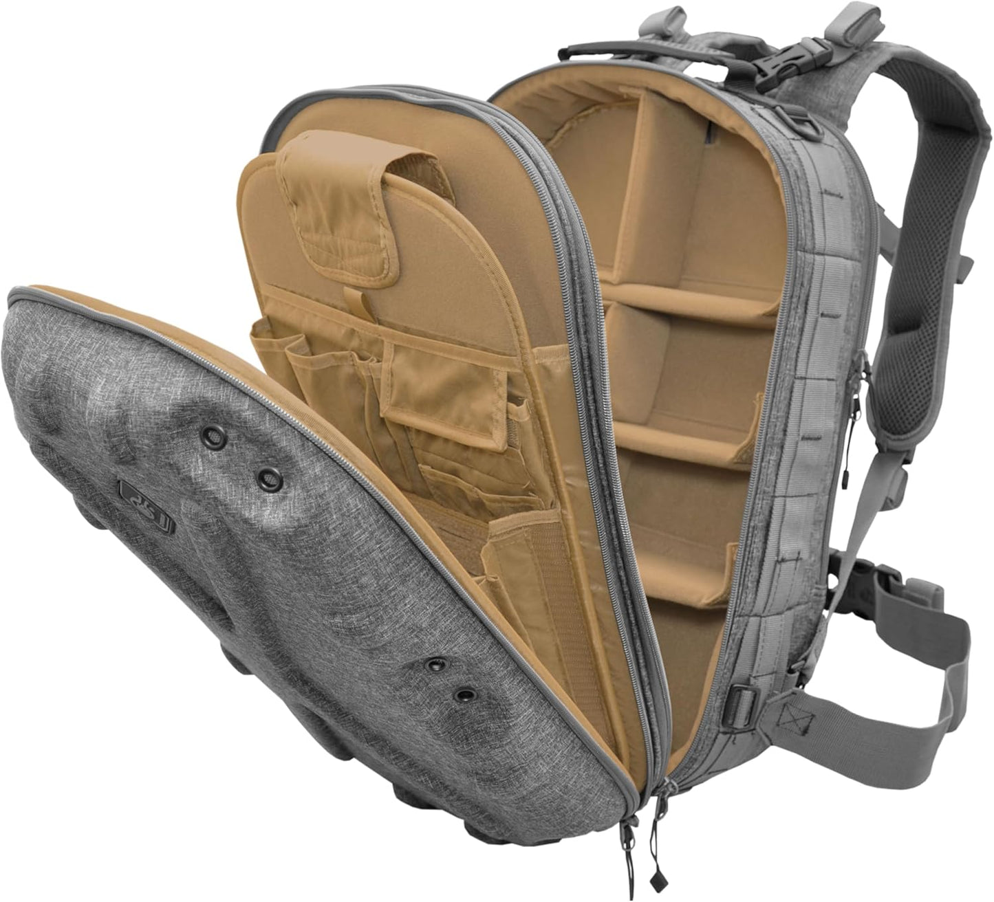 HAZARD 4 Pillbox™ Tactical Backpack – Heavy Duty Military Survival Pack for Men and Women – EDC Rucksack for Laptop, Motorcycle, Outdoor, Bug Out, Gym, Range, Travel, and Camping – 29.5 Liter, Black