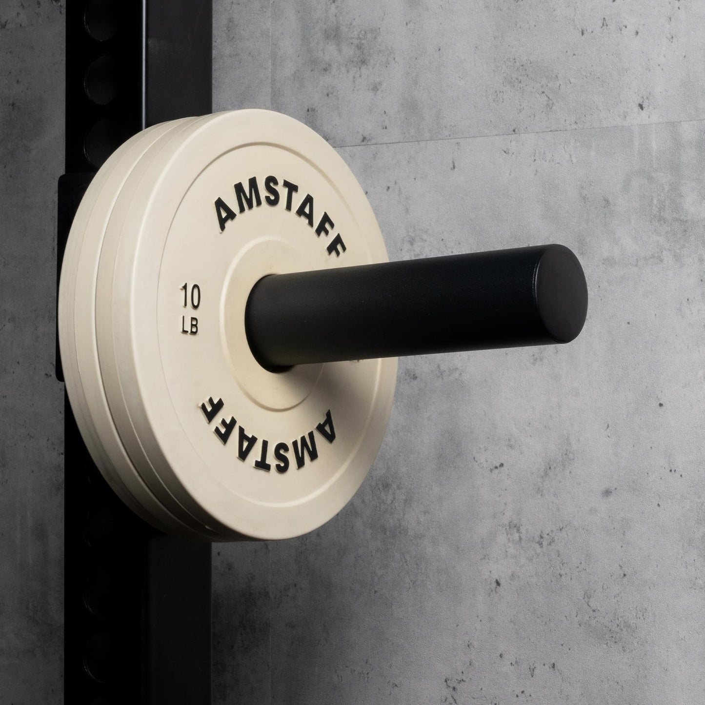 AmStaff Fitness Change and Fractional Plates - Weightlifting & Strength Workouts Gear for Incremental Gains, Standard 2" Hole Diameter for Standard Bars - (10LB, Pair)