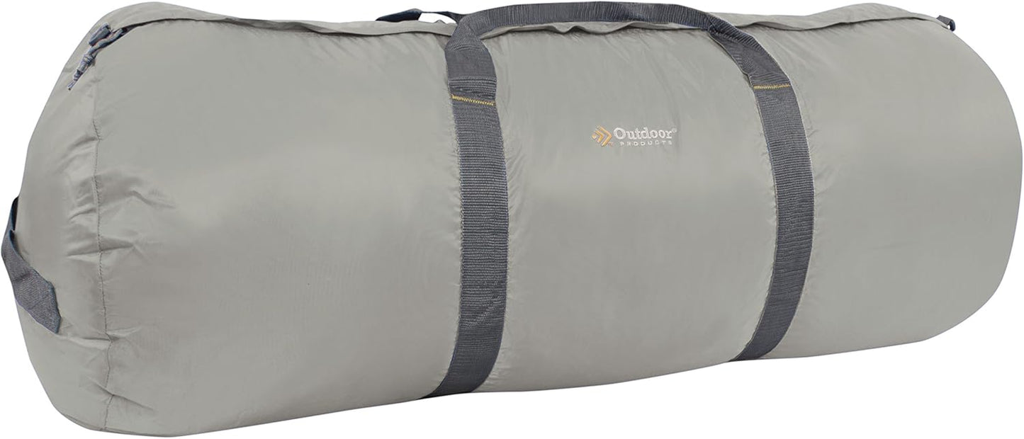 Outdoor Products Deluxe Duffel (Black, 12 in X 24 in)