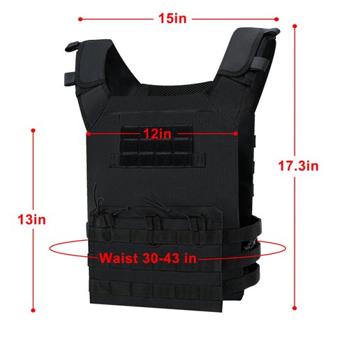 Outdoor Tactical Vest,Ultra-Light Breathable Adjustable Lightweight Airsoft Vest for Outdoor Paintball Training
