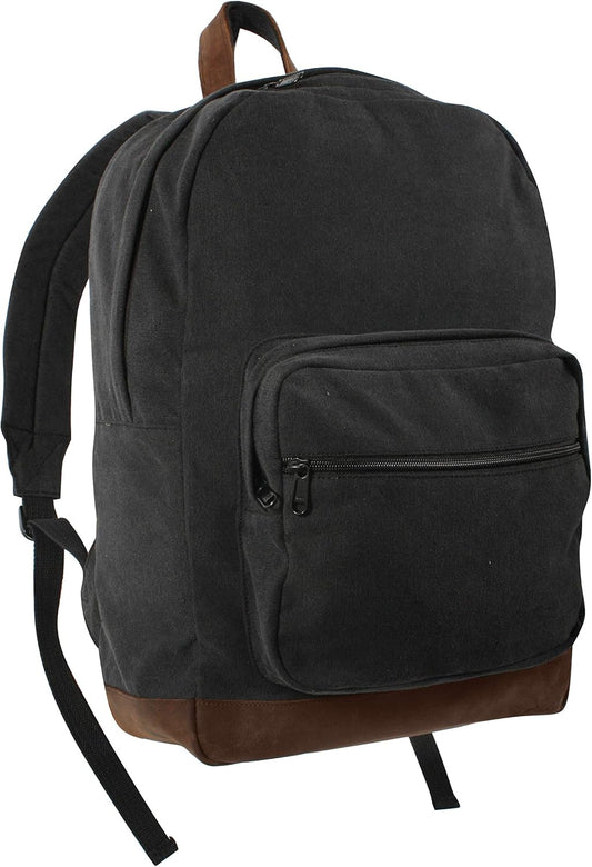 Rothco Vintage Canvas Teardrop Backpack With Leather Accents